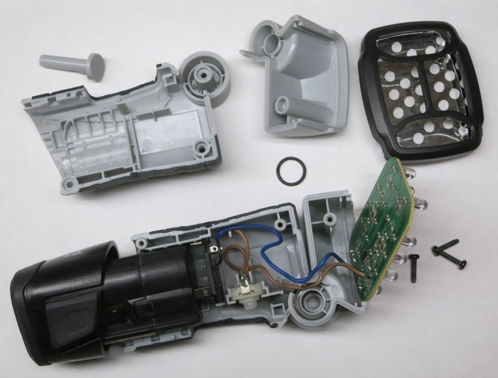 Work Light Disassembled