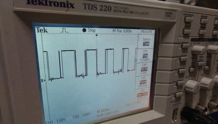 Bad Encoder Waveform