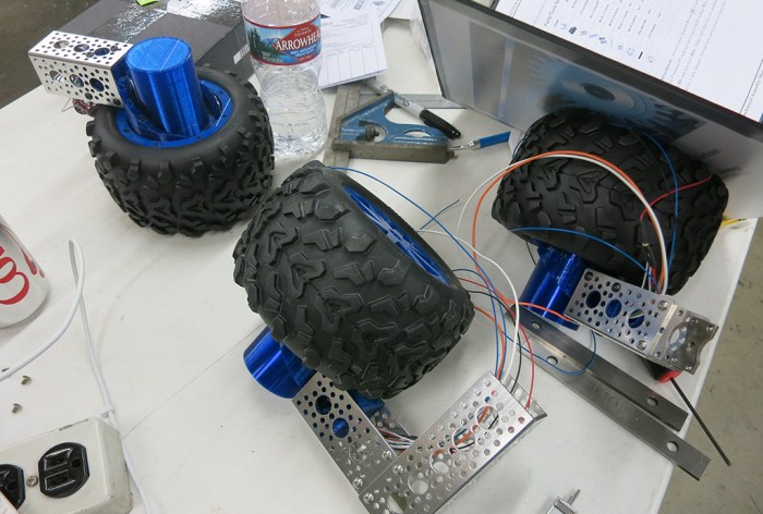 Wheel Assembly Underway