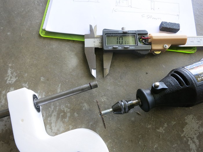 PML 2 - Dremel Cutting Wheel for Retainer Clip Slot