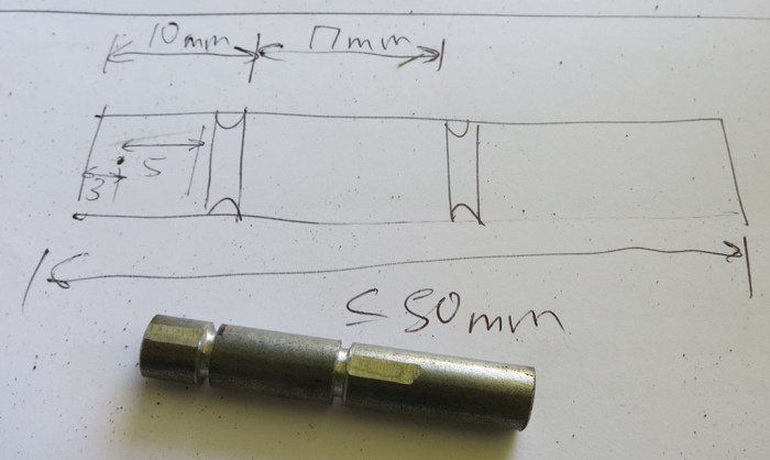 PML 5 - steering shaft