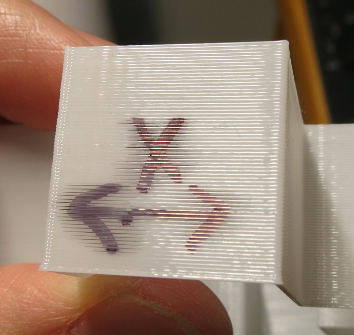 Y ringing visible but less bad