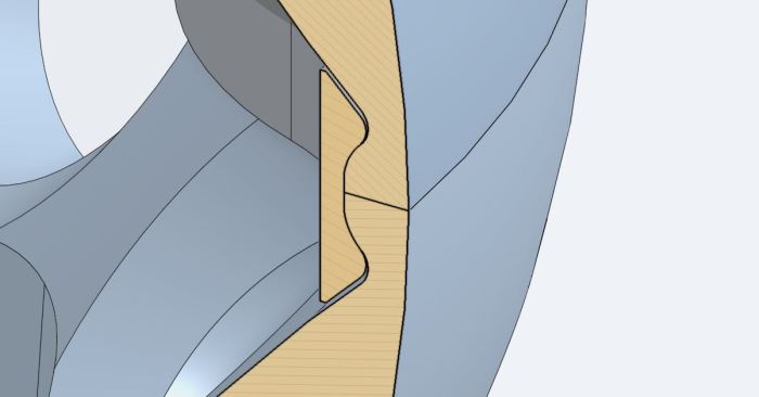 Cat Treat Toy Cross Section