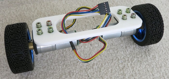 Phoebe TurtleBot Two Wheel Test Frame