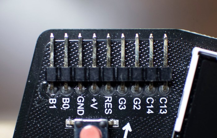 Hackaday Badge Expansion Header