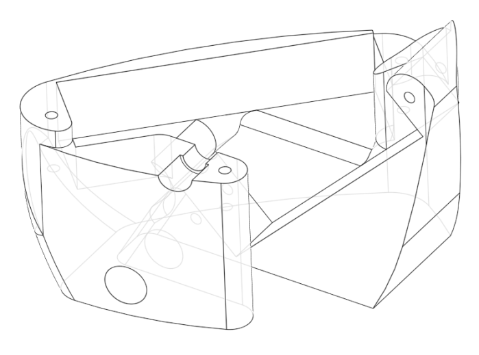 Lissajous bracket 2 wireframe