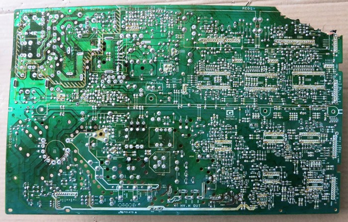 Power board back after