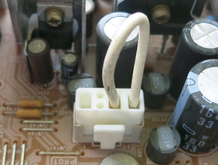 Power board curious connector