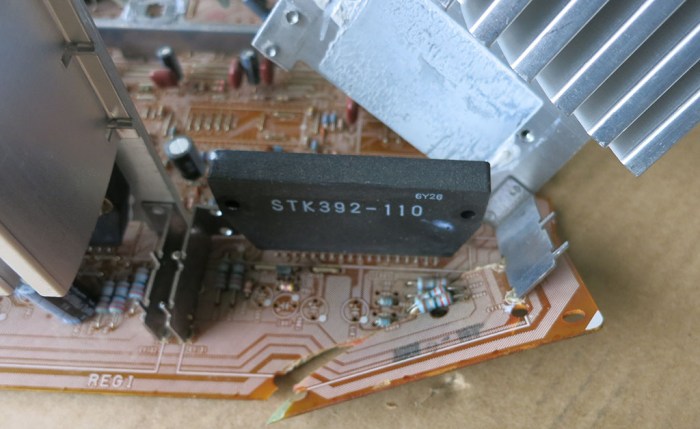 Power board mechanical removal
