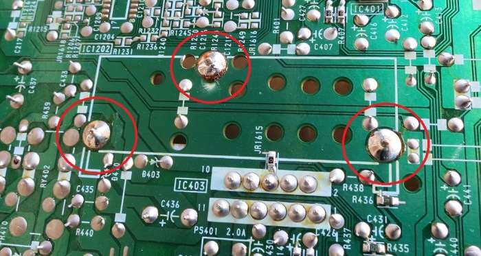 Signal board A heat sink base