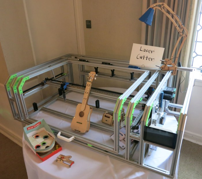 Brawerman STEAM Makers Fair - laser cutter