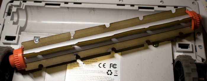 Neato dirty brush roller ripped