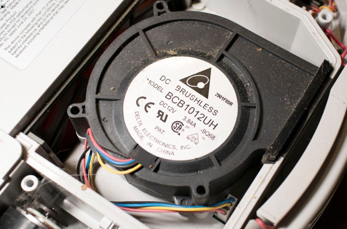 Neato XV-12 dirty vacuum motor