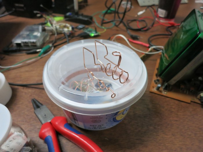 Single wire steam engine