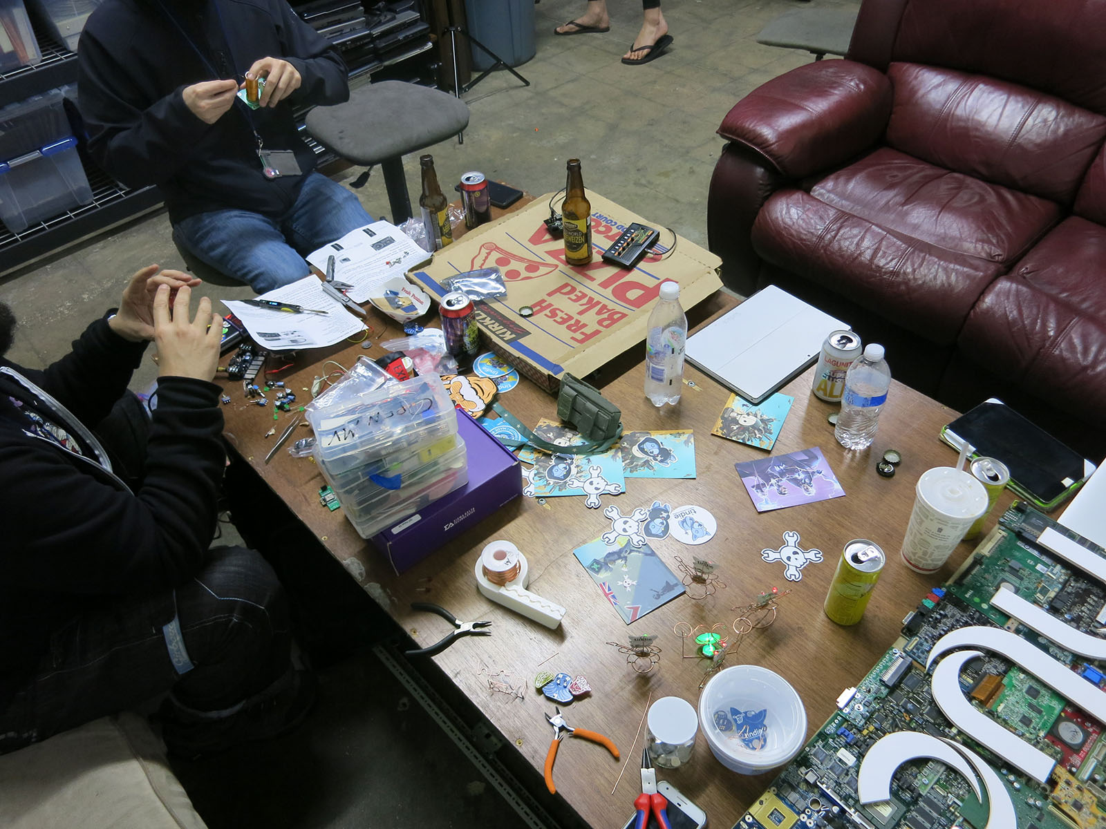 Sparklecon Day 1 Workbench