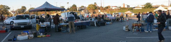W6TRW amateur radio club swap meet