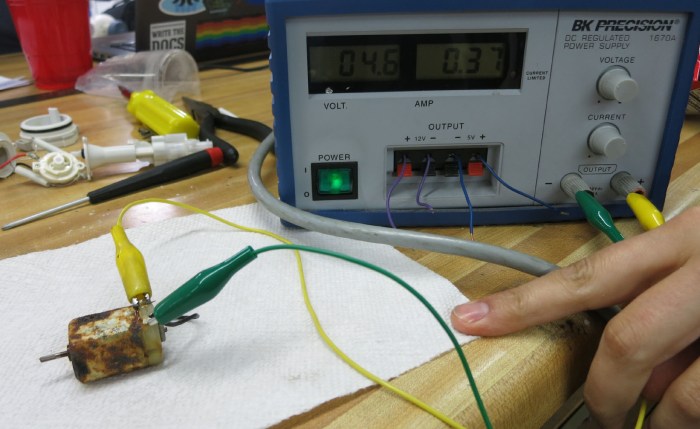 Waterpik WF-03 motor runs again