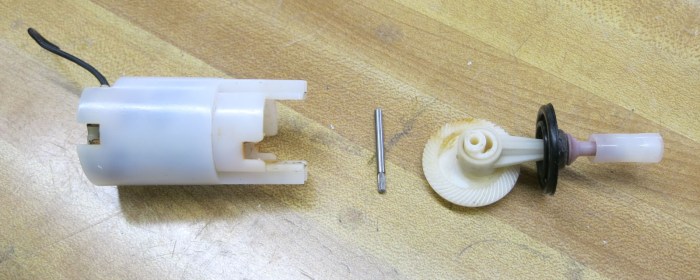 Waterpik WF-03 pump 2