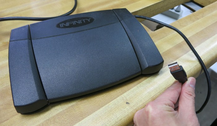 Infinity Foot Pedal IN-USB-2