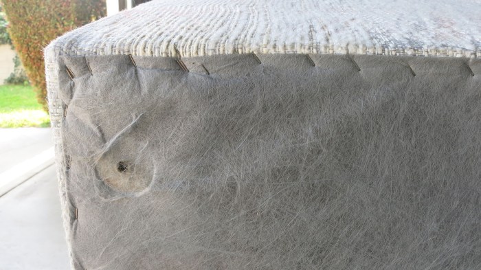 Couch Teardown 07 - evil staples