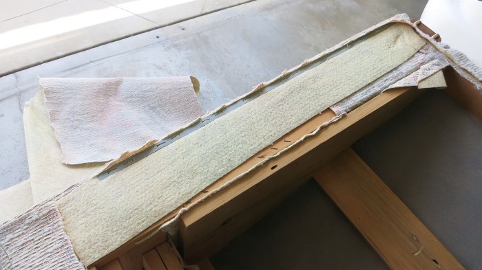 Couch Teardown 11 - fastening strips