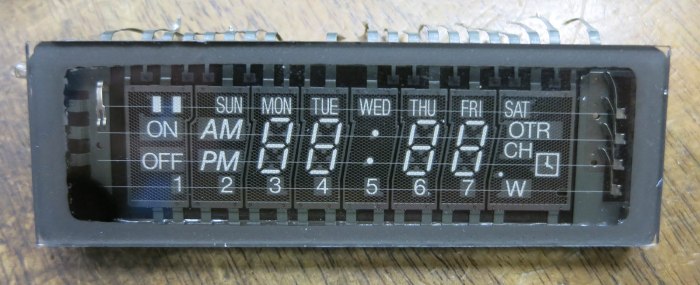 NEC VSL0010-A VFD Front