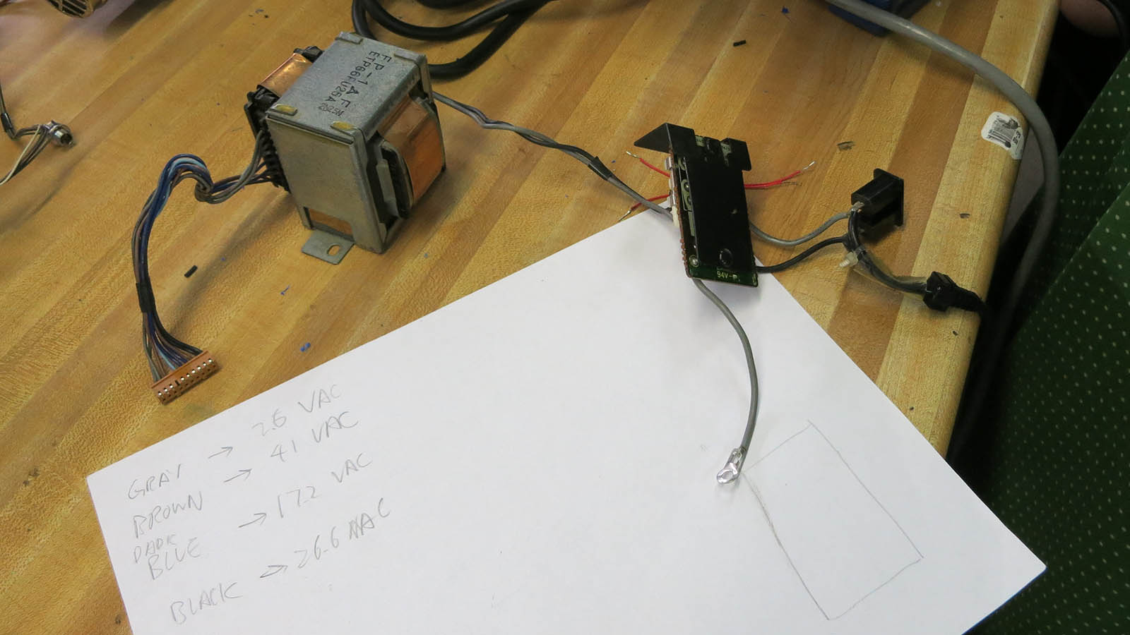 NEC VSL0010-A VFD Power Supply Transformer