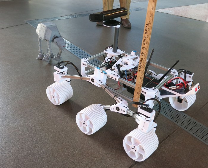 Yuris Night 2019 04 - Sawppy and AT-AT