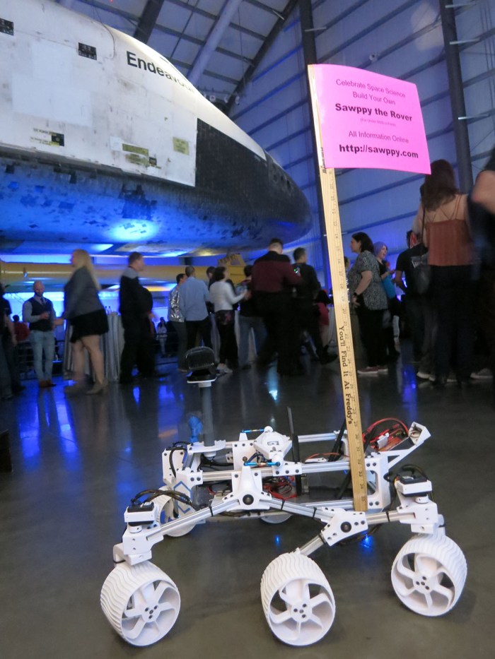 Yuris Night 2019 08 - Sawppy and Endeavour