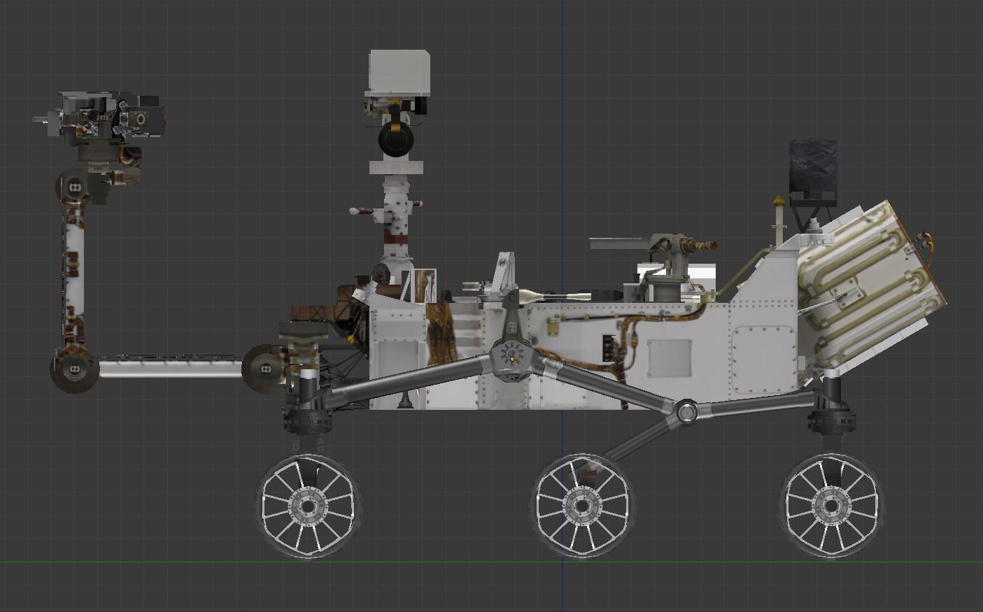 Curiosity Rover 3D Resources – New Screwdriver