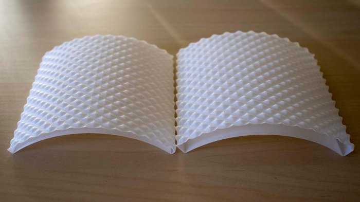 Glow Flow diamond wall distance no LED