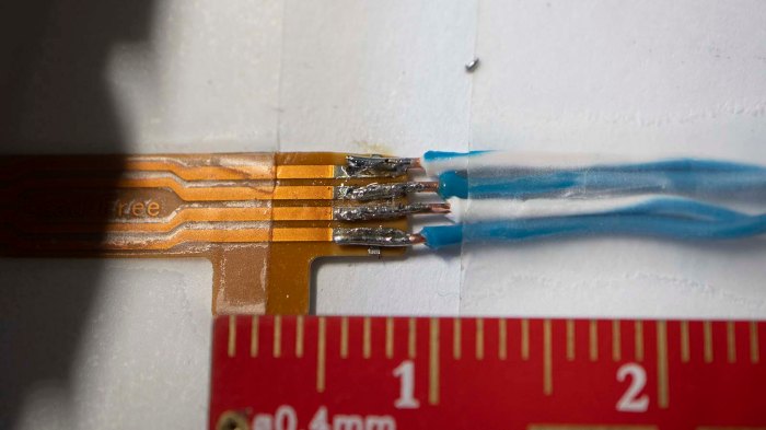 Emily salvaged stepper motor wiring