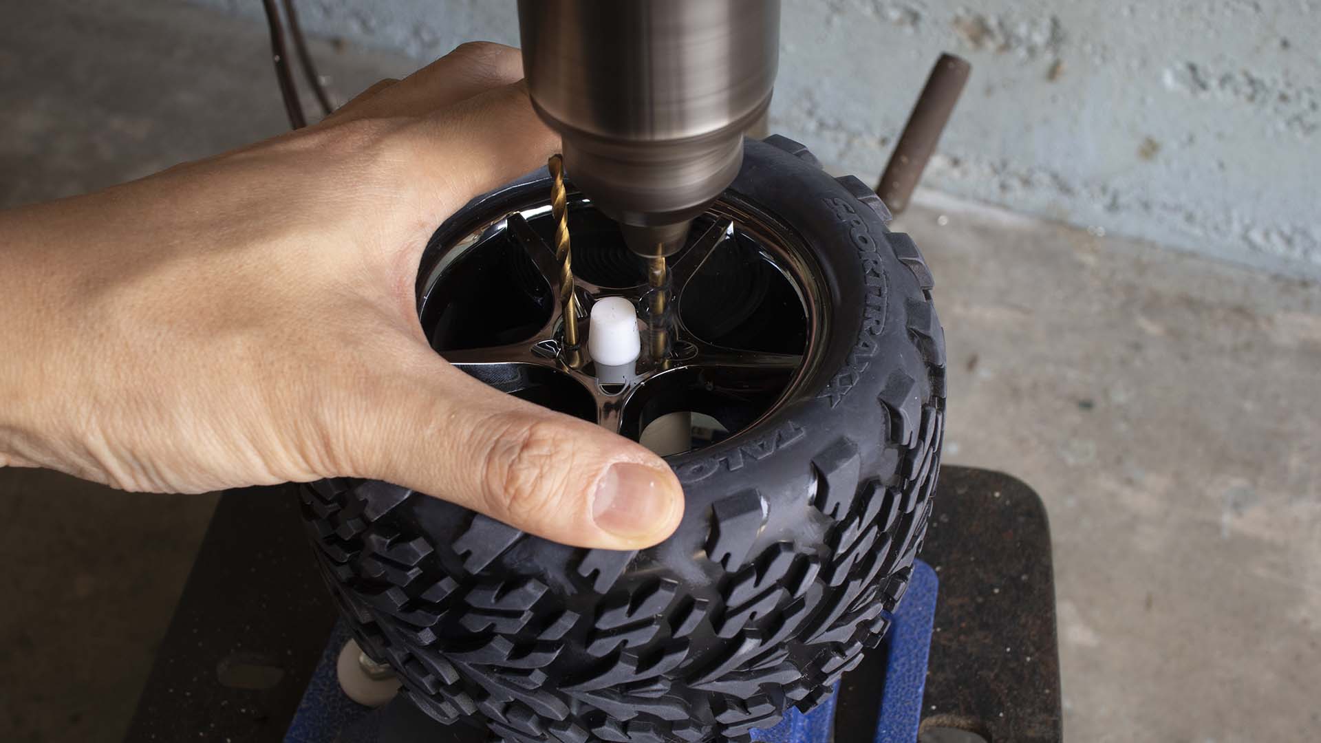 OSR wheel drill jig with wheel 2