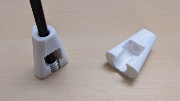 Insert alignment tool printed