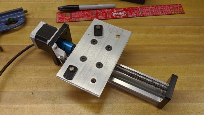 Zv4 aluminum mounting board almost ready