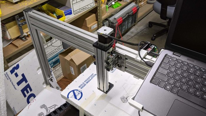 Zv4 mounted by aluminum sheet