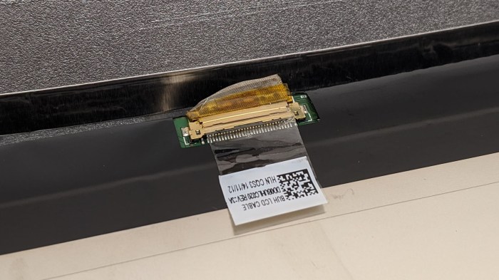 Toshiba Chromebook 2 CB35-B3340 screen cable